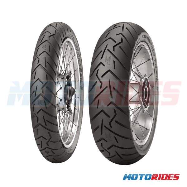 Combo de pneus Pirelli Scorpion Trail 2 110/80-19 + 170/60-17